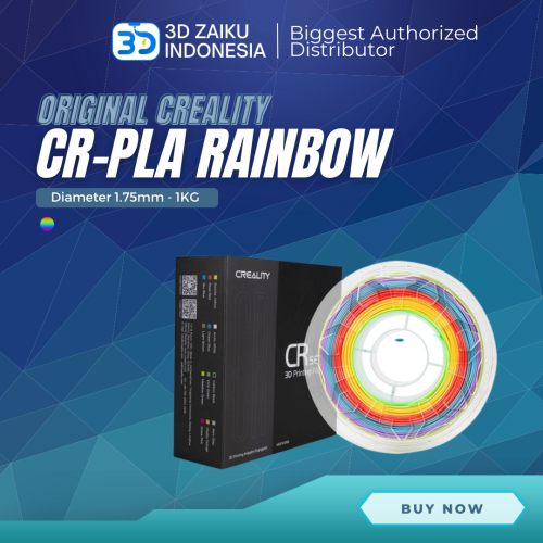 Original Creality CR-PLA Rainbow 3D Filament 3D Printer Filament - CLEARANCE STOCK
